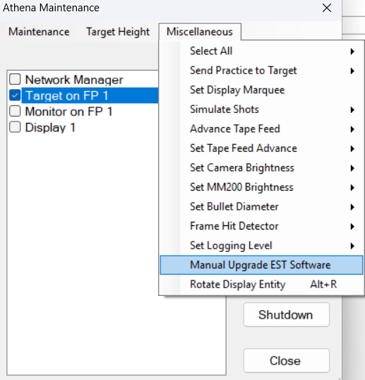 Manual Upgrade Location Manual Upgrade Location